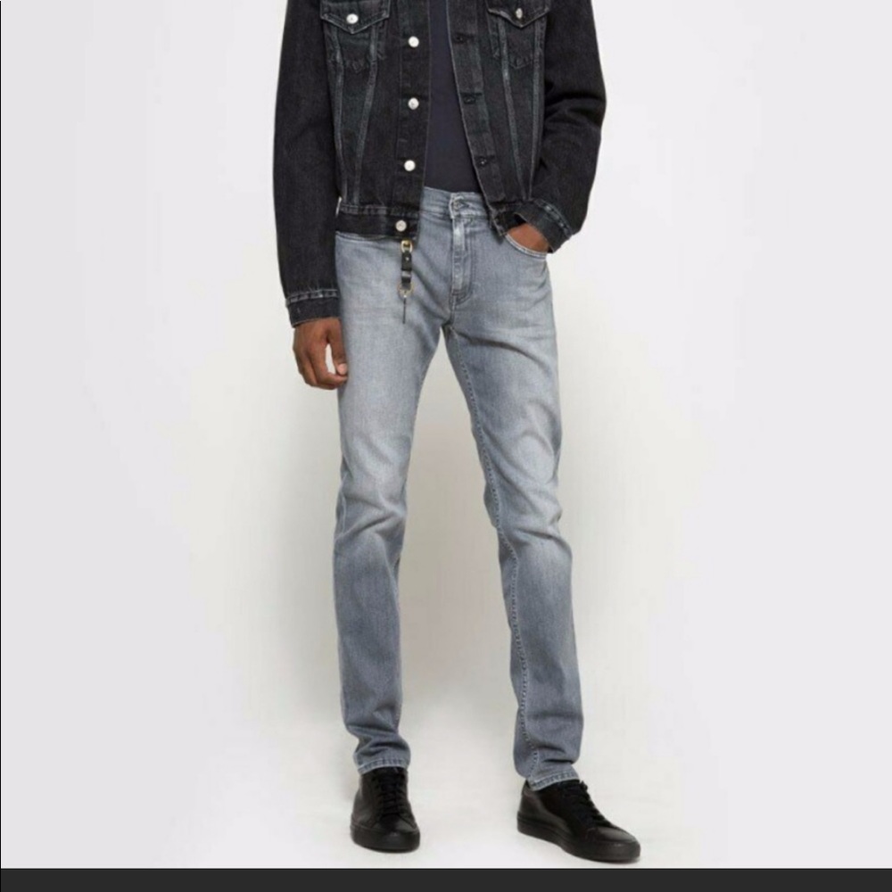 Acne Studios Men’s Ace Light Grey Jeans size 30/34